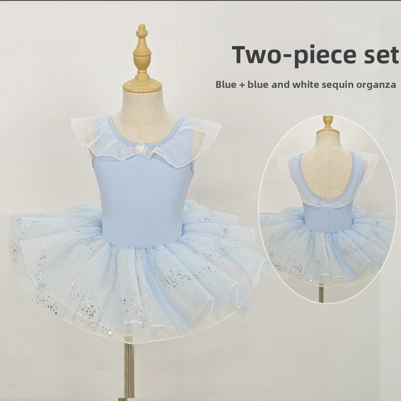 Detský baletný kostým na skúšky a predstavenia, 78% nylon, leto, pre dievčatá 3–8 rokov, značka Naya, Sladký štýl