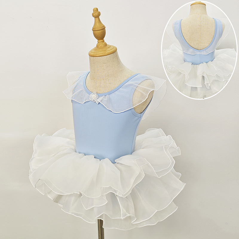 Detský baletný kostým na skúšky a predstavenia, 78% nylon, leto, pre dievčatá 3–8 rokov, značka Naya, Sladký štýl