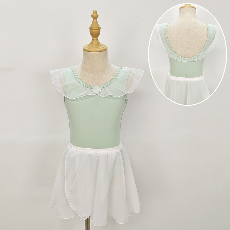 Detský baletný kostým na skúšky a predstavenia, 78% nylon, leto, pre dievčatá 3–8 rokov, značka Naya, Sladký štýl