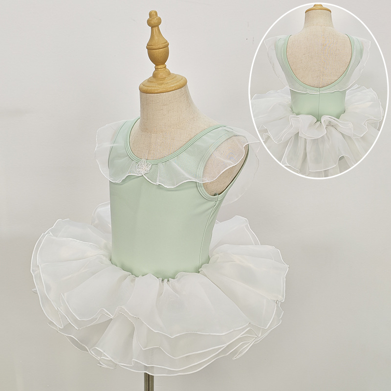 Detský baletný kostým na skúšky a predstavenia, 78% nylon, leto, pre dievčatá 3–8 rokov, značka Naya, Sladký štýl