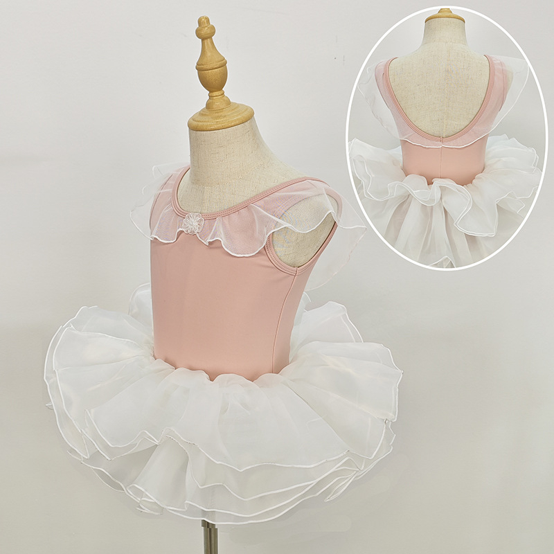 Detský baletný kostým na skúšky a predstavenia, 78% nylon, leto, pre dievčatá 3–8 rokov, značka Naya, Sladký štýl