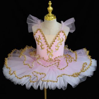 Gyerekeknek való balett tütü szoknya Hattyú-tó előadására, poliészter 95,1%