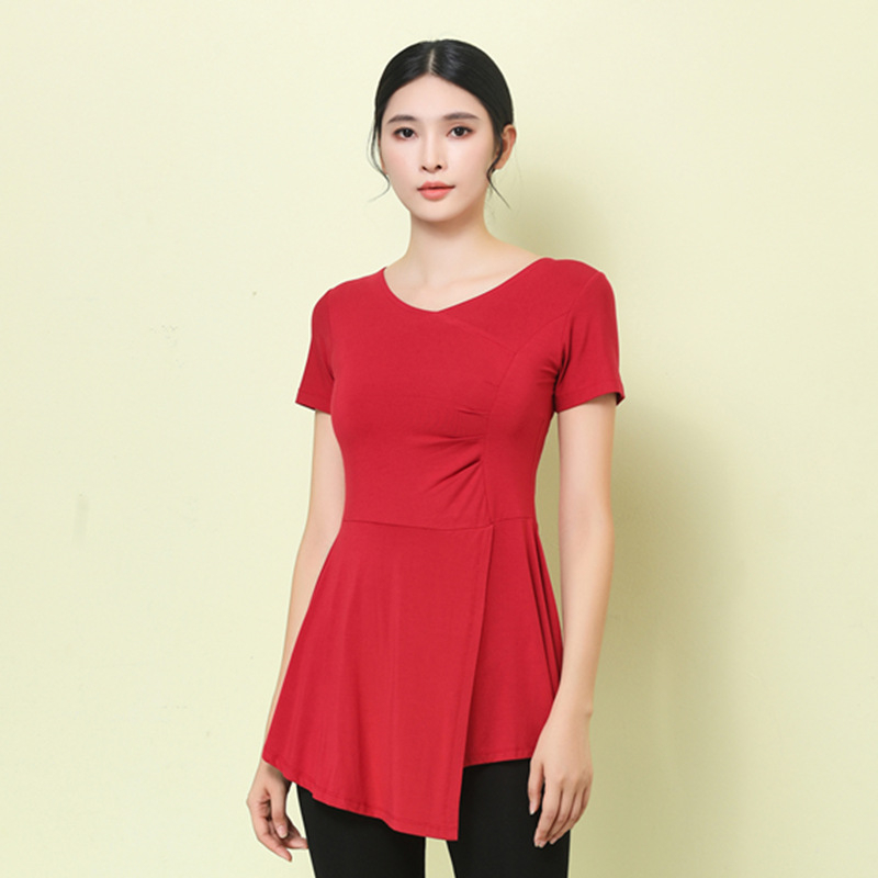 Modern táncruha széles lábú nadrággal, modál anyag (90% modál) és modál bélés (90%), nőknek, nyár–tavasz–ősz számára