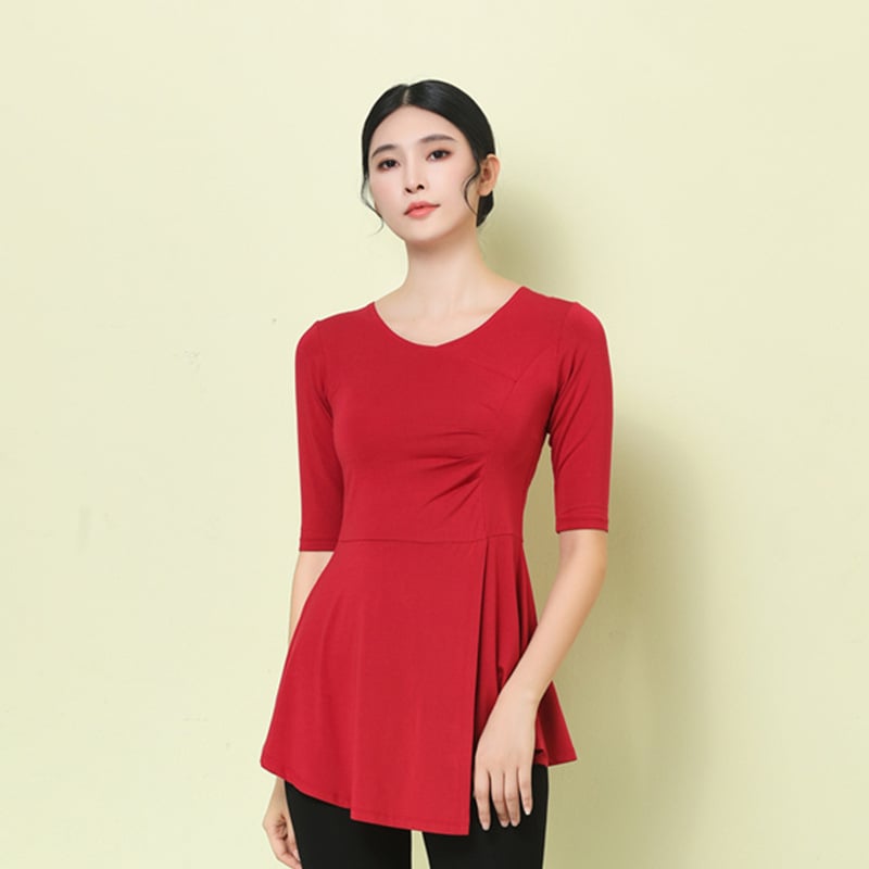 Modern táncruha széles lábú nadrággal, modál anyag (90% modál) és modál bélés (90%), nőknek, nyár–tavasz–ősz számára