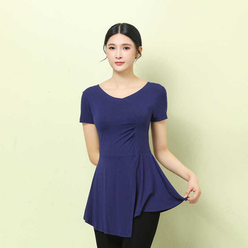 Modern táncruha széles lábú nadrággal, modál anyag (90% modál) és modál bélés (90%), nőknek, nyár–tavasz–ősz számára