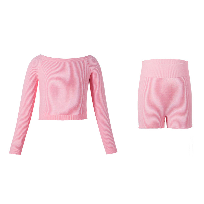 Dječji plesni komplet od pletene tkanine s dugim rukavima, za djevojčice, sve sezone, pamučna tkanina s podstavom od pamuka, 58% pamuk