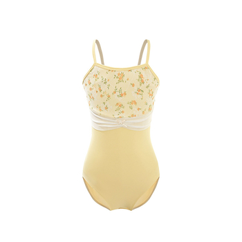 Detské baletné šaty jedného kusu, nylon/spandex 75/25, plisované a mäkká sieťovinová látka, pre deti 3–8 rokov, leto