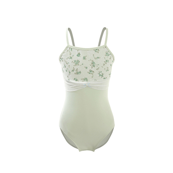 Detské baletné šaty jedného kusu, nylon/spandex 75/25, plisované a mäkká sieťovinová látka, pre deti 3–8 rokov, leto