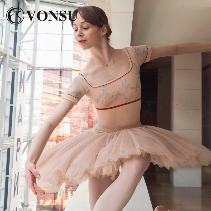 Női balett-edzés overál, pamut 25% spandex, belső nylon bélés