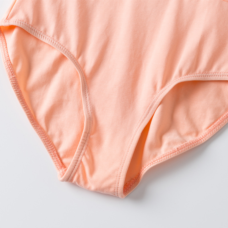 Gyerekeknek szóló ujjatlan táncruha csipkével a balethez és a kínai klasszikus táncokhoz | Pamut 93,5%, Puha feldolgozás, 3–8 éveseknek