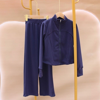 Set de dans pentru fete cu mâneci lungi, primăvara 2025, țesătură Tr, PVC 90–95%, stil chinezesc, retro literar