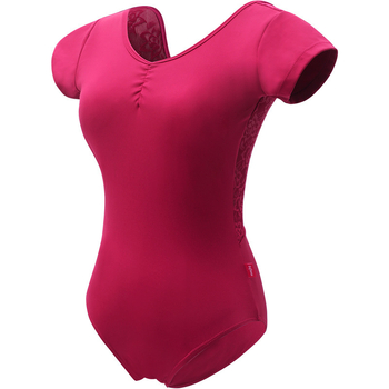 Unitard de balet pentru femei adulte, material nylon 75% cu căptușeală de nylon 80%, potrivit pentru balet și dans modern