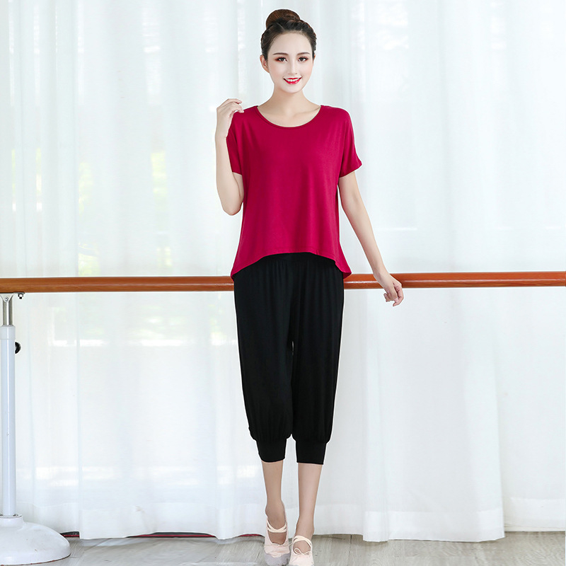 Női táncruha, modern táncos kostüm Modal viszkóz 92%, próba és színpadi előadásokhoz