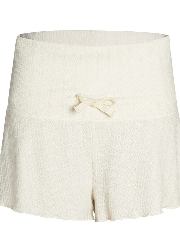 Șorturi de balet pentru adulți, cu fustă-pantalon din plasă, talie înaltă, șnur, pentru antrenamente de balet, 100% poliester