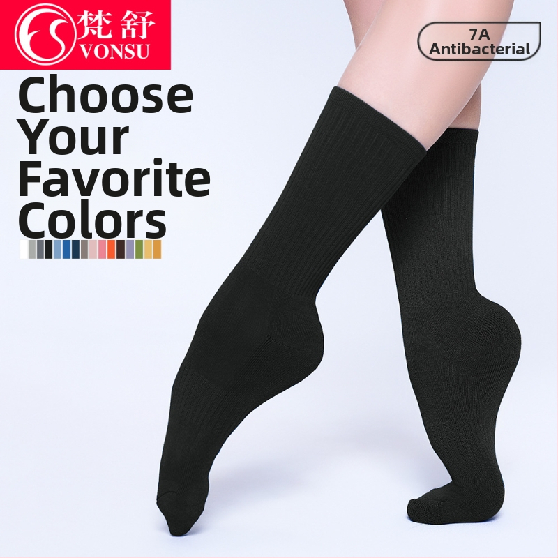 Deju zeķes modernam un klasiskajam baletam — pretslīdīgas, vidējā garuma, universālas, pastiprinātas trenēšanai