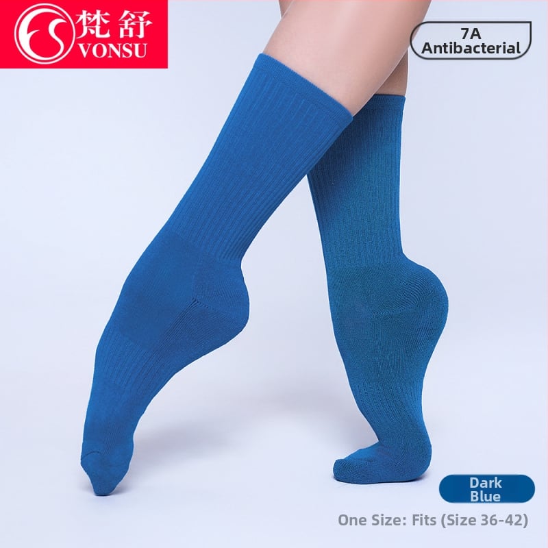 Șosete de dans pentru balet modern și clasic — antiderapante, lungime medie, unisex, îngroșate pentru antrenament