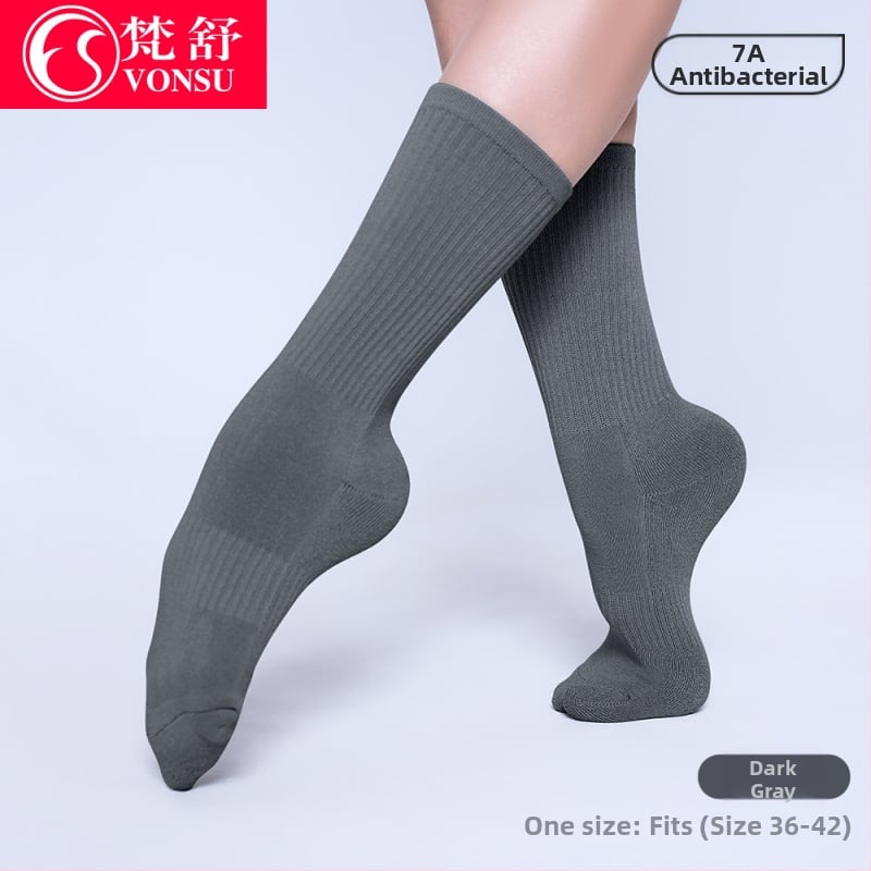 Șosete de dans pentru balet modern și clasic — antiderapante, lungime medie, unisex, îngroșate pentru antrenament