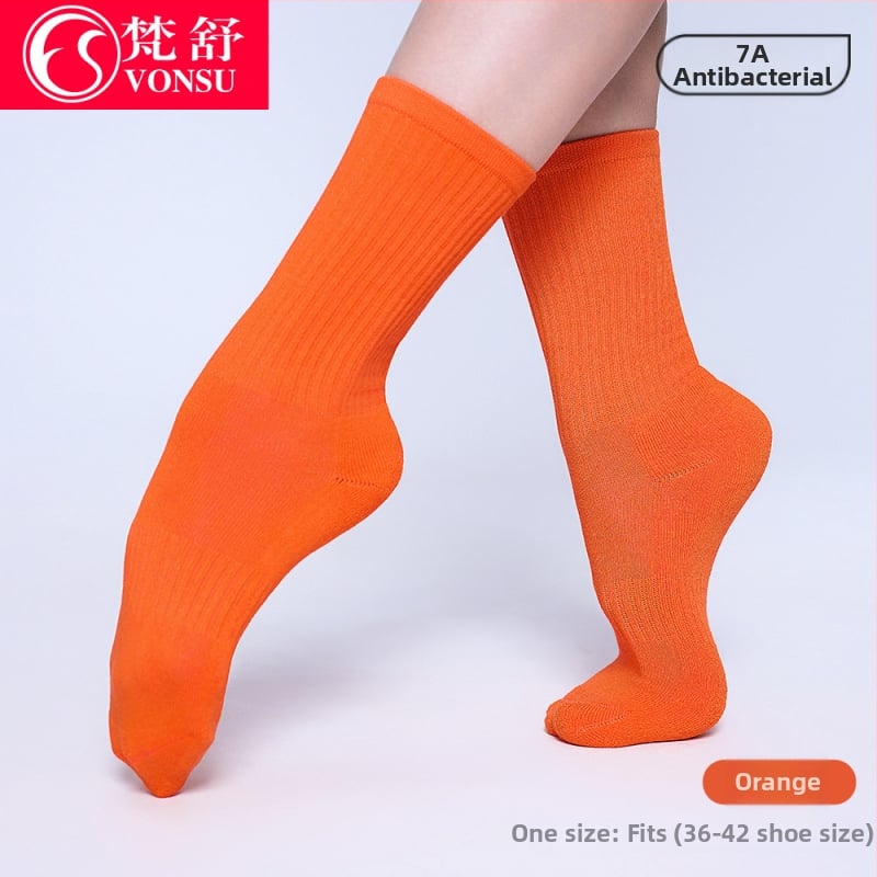 Șosete de dans pentru balet modern și clasic — antiderapante, lungime medie, unisex, îngroșate pentru antrenament