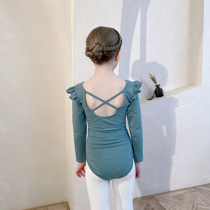 Costum de dans pentru fete – vară, grad de examen, 95% bumbac