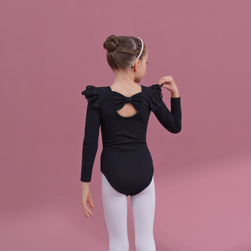 Dječja pamučna plesna haljina za vježbanje – 95% pamuk, za djevojčice, 3–8 godina, kineski ples