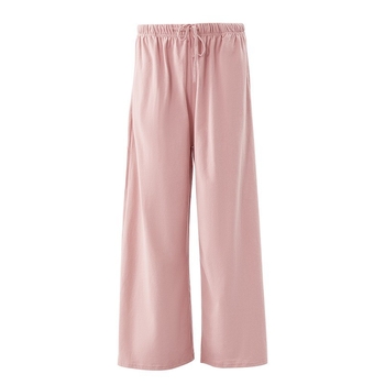 Iron Arrow Танцови панталони за възрастни жени за балет - модерен стил, висока талия, прави крачоли, памучна материя