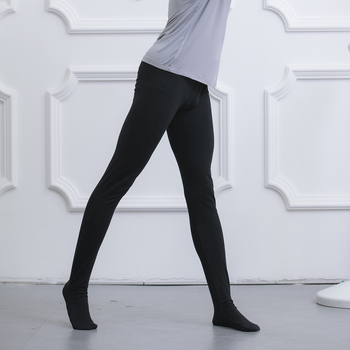 Pantaloni de antrenament pentru dans pentru bărbați, material bumbac 92%, model solid, potriviți pentru scenă, street dance, balet și dans popular