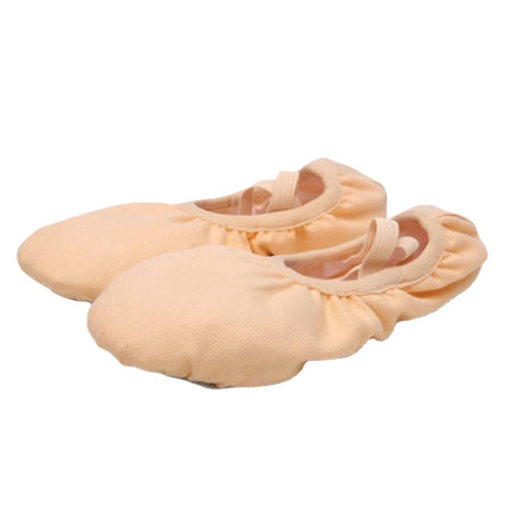 Sansha dječje baletanke za ples, kožna potplata, pamučni vamp, prozračan i lagan, unisex