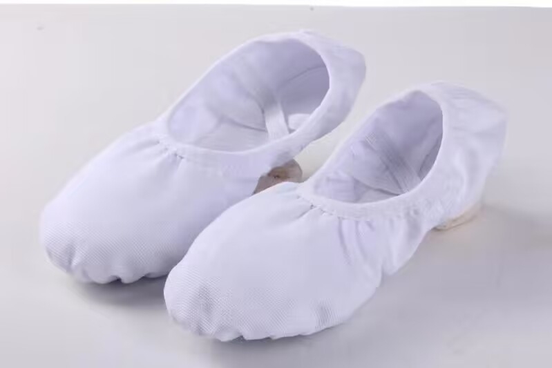 Sansha dječje baletanke za ples, kožna potplata, pamučni vamp, prozračan i lagan, unisex