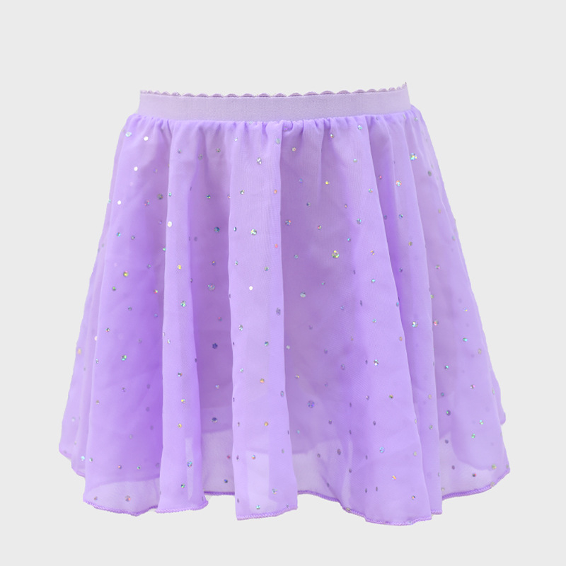 Dječja baletna suknja za trening, pamuk 93,2%, elastični pojas, ljeto