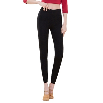 Tanečné nohavice pre ženy, jednobarevné, Modal s 92% bavlnou, pre všetky ročné obdobia