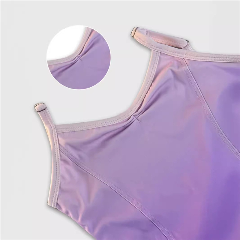 Body balet pentru copii – poliester 91–95% material principal, pentru fetițe 3–8 ani