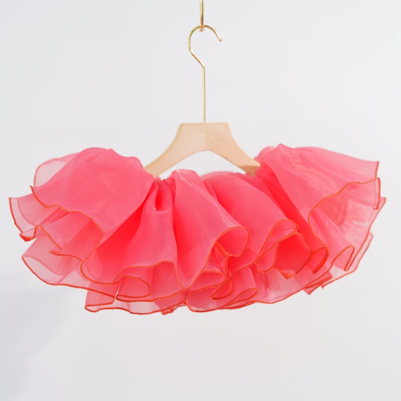 Dječja organza baletna tutu suknja, 100% poliester, mekan tretman, All-Match stil, plesna odjeća
