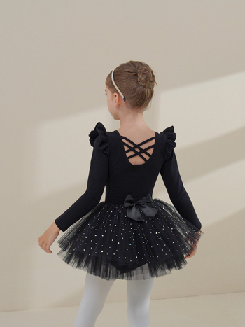 Dječja baletna trenirka za vježbanje – 95% pamuk – za djecu 3–8 godina – korejska verzija stila