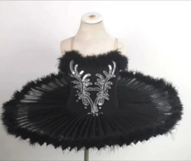 Dječji baletni kostim - stil princeze, Spandex 95%, za djevojčice 8+ godina.