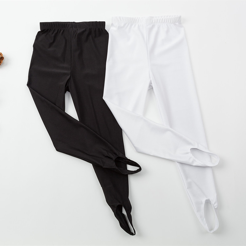 Spandex gyerek balett gyakorló nadrág – uniszex, edzéshez, 3–8 év, 95% spandex