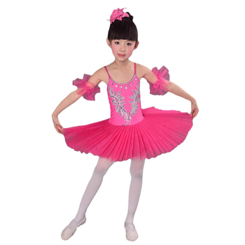 Gyermek balett tutu szoknya - plisírozott, kötött poliészter, hercegnő-stílus, lányoknak, 8 év felett