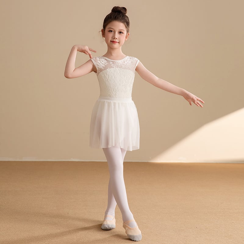 JUDYDANCE балетен тренировъчен гащеризон за момичета – Найлон 86% с подплата от спандекс, цялогодишна танцова дреха, подходящ за балет и латински танц