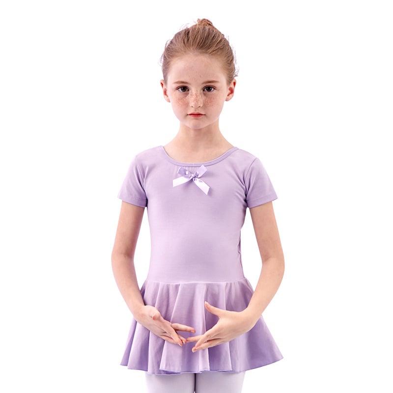 Két darabos balettkészlet lányoknak: osztott tutu szoknya és hosszú ujjú body, pamut 93,2%, koreai stílus, 3-8 éveseknek, 2025 őszi megjelenés