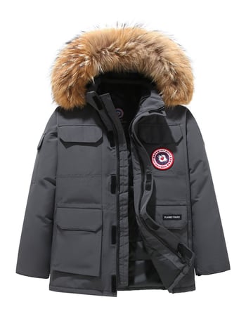 Unisex sulejope 700-põhjaga valge haned downiga, kapuutsiga, paks isolatsioon, kaitse -30°C kuni -15°C, downi sisaldus 85–90%