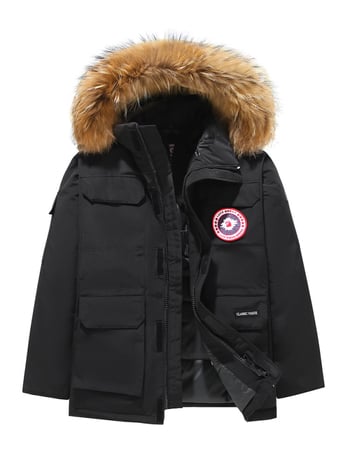 Unisex sulejope 700-põhjaga valge haned downiga, kapuutsiga, paks isolatsioon, kaitse -30°C kuni -15°C, downi sisaldus 85–90%