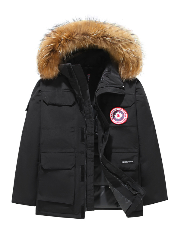 Unisex sulejope 700-põhjaga valge haned downiga, kapuutsiga, paks isolatsioon, kaitse -30°C kuni -15°C, downi sisaldus 85–90%