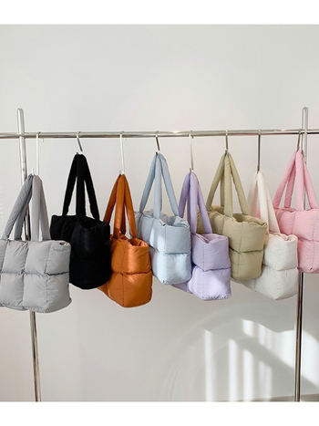 Nylonová tote taška so zipsom, podšívka z polyesteru, vodorovný štvorcový tvar, vnútorná kapsa na zips