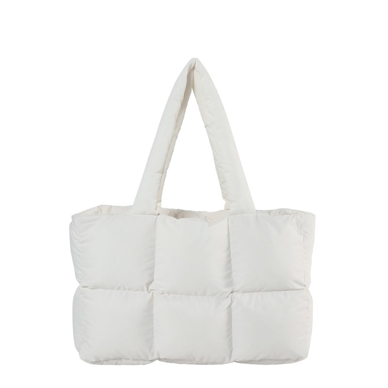 Nylonová tote taška so zipsom, podšívka z polyesteru, vodorovný štvorcový tvar, vnútorná kapsa na zips