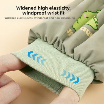 Vaikų vandeniui atsparios rankovės su animaciniu raštu, poliesteris, 1–3 metų amžiaus, unisex, žiema/pavasaris/ruduo