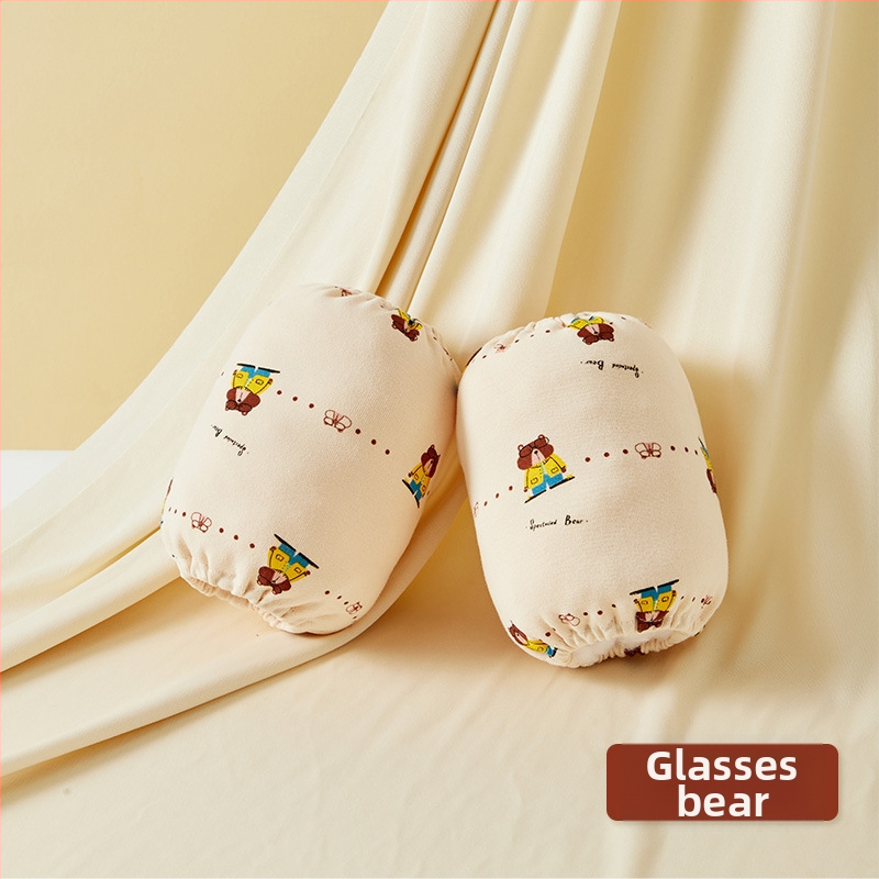 Vaikų rankovės apsaugos iš 100% medvilnės, apsauga nuo nešvarumų, rudens–žiemos sezonui, karikatūros raštas, amžiaus grupės 1–3 ir 3–8