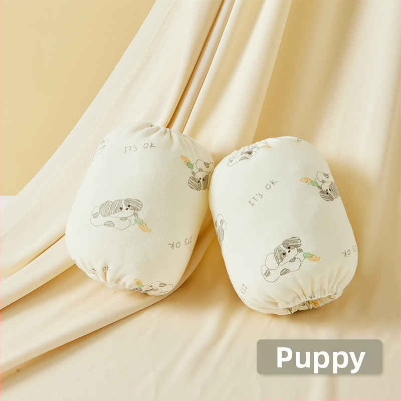 Vaikų rankovės apsaugos iš 100% medvilnės, apsauga nuo nešvarumų, rudens–žiemos sezonui, karikatūros raštas, amžiaus grupės 1–3 ir 3–8