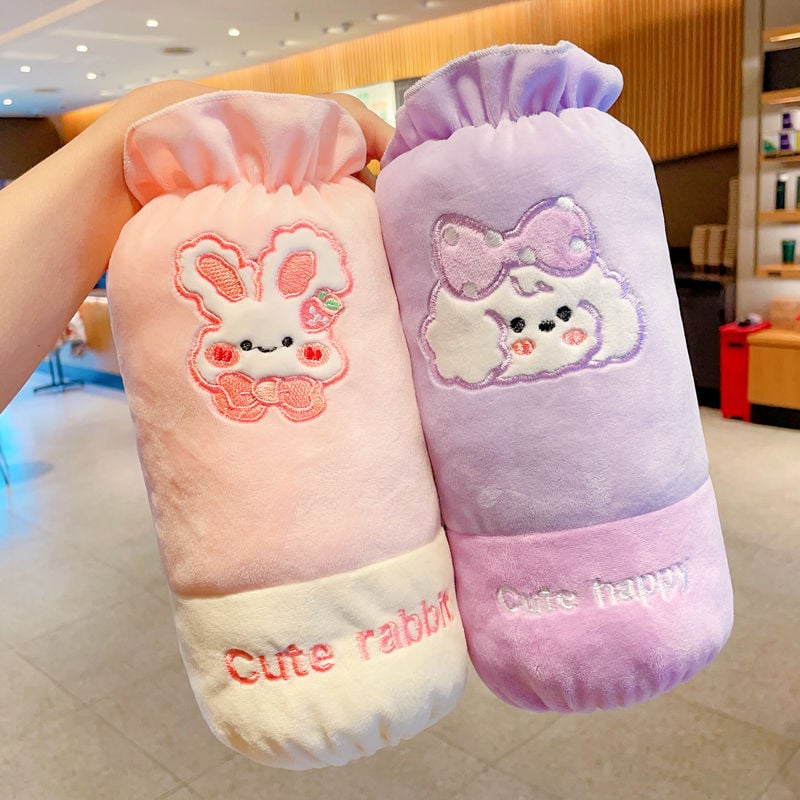 Vaikų rankų apsaugos nuo pūkuotos striukės – karikatūros raštas, anti nešvarumams, reljefinė medžiaga, 3–13 metų, žiema–pavasaris–ruduo