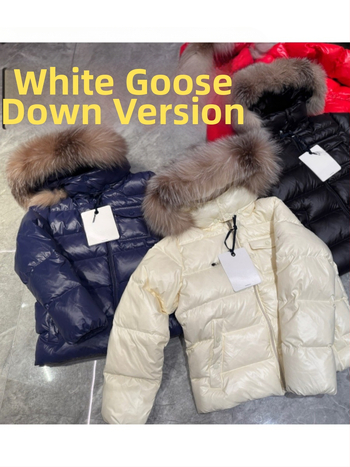 Jachetă de iarnă pentru copii, stil korean, cu glugă detașabilă, umplutură din puf de gâscă alb, 91–94% puf, croială scurtă, lejeră