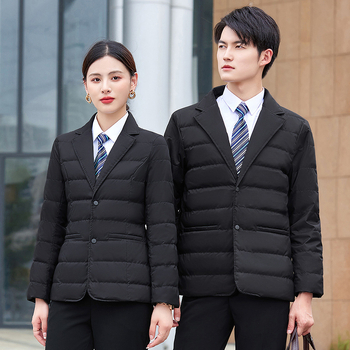 Jachetă de iarnă din puf de rață alb, lungime medie, croială Slim, umplutură puf de rață alb, cașmir 86–90%