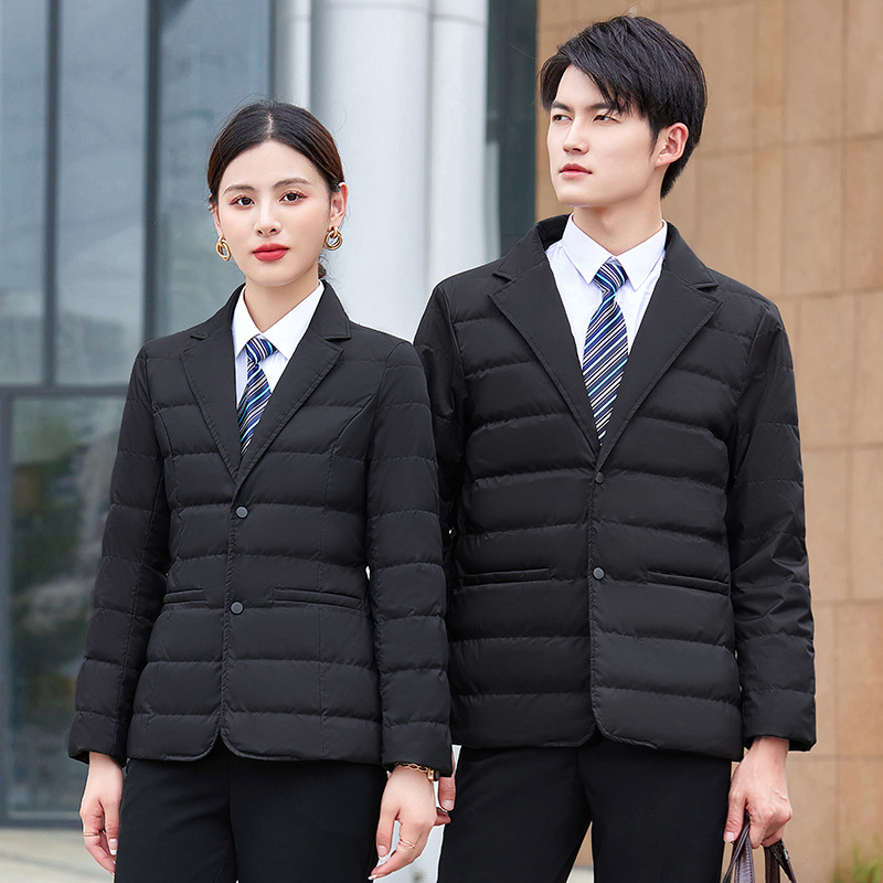 Jachetă de iarnă din puf de rață alb, lungime medie, croială Slim, umplutură puf de rață alb, cașmir 86–90%